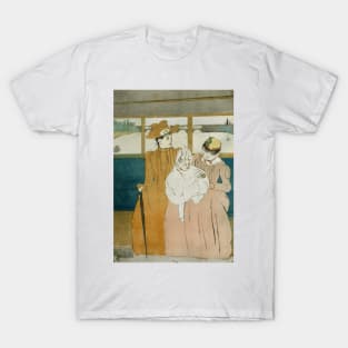 In the Omnibus by Mary Cassatt T-Shirt